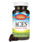 Suplemento Carlson ACES: Vitaminas A, C, E+, Selênio, 50 Cápsulas Gelatinosas Suplemento Carlson ACES: Vitaminas A, C, E+, Selênio, 50 Cápsulas Gelatinosas