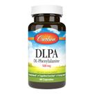 Suplemento Carlson DLPA DL-fenilalanina 500 mg 60 cápsulas Suplemento Carlson DLPA DL-fenilalanina 500 mg 60 cápsulas