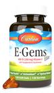 Suplemento Carlson E-Gems Elite Vitamina E 400IU 120 Cápsulas Gelatinosas Suplemento Carlson E-Gems Elite Vitamina E 400IU 120 Cápsulas Gelatinosas
