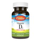 Suplemento Carlson Laboratories Vitamina D 2000 UI 120 Cápsulas Gelatinosas
