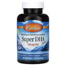 Suplemento Carlson Labs Super DHA 60 Cápsulas Gelatinosas