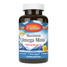 Suplemento Carlson Maximum Omega Minis 1000 mg de ômega-3 Suplemento Carlson Maximum Omega Minis 1000 mg de ômega-3