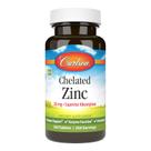 Suplemento Carlson Zinc Quelado 30 mg con Glicina 250 Tabletas