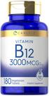 Suplemento Carlyle B-12 3000mcg 180 comprimidos vegetarianos