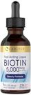 Suplemento Carlyle Biotin Liquid Drops 5000mcg 120mL Suplemento Carlyle Biotin Liquid Drops 5000mcg 120mL
