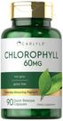 Suplemento Carlyle Chlorophyll Pills 90 cápsulas 60mg