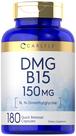 Suplemento Carlyle DMG B15 150mg - 180 Cápsulas