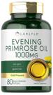 Suplemento Carlyle Evening Primrose Oil 1000mg - 80 Cápsulas