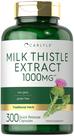 Suplemento Carlyle Milk Thistle 1000mg 300 cápsulas