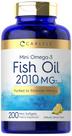 Suplemento Carlyle Mini Cápsulas de Óleo de Peixe 2010 mg 200 Comprimidos