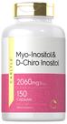 Suplemento Carlyle Myo-Inositol e D-Chiro Inositol 2060mg