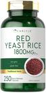 Suplemento Carlyle Red Yeast Rice 1200mg - 250 Cápsulas