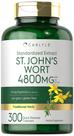 Suplemento Carlyle St John's Wort (300 cápsulas) Suplemento Carlyle St John's Wort (300 cápsulas)