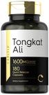 Suplemento Carlyle Tongkat Ali 1600mg 180 cápsulas