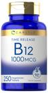 Suplemento Carlyle Vitamin B12 1000mcg Time Release 250 comprimidos