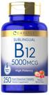 Suplemento Carlyle Vitamina B12 5000mcg 250 comprimidos