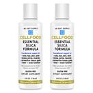 Suplemento Cellfood Essential Silica Antienvelhecimento, 120 ml, pacote com 2