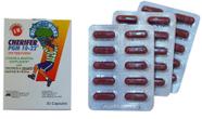 Suplemento Cherifer PGM 10-22 Cápsulas com Zinco e Taurina - A Partir dos 30 Anos