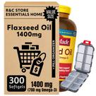 Suplemento Chloe'C Óleo de Linhaça 1400 mg 300 Cápsulas Softgel Kit Suplemento Chloe'C Óleo de Linhaça 1400 mg 300 Cápsulas Softgel Kit