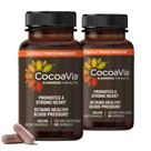 Suplemento CocoaVia Cardio Health 500 mg de flavonóis de cacau