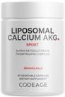 Suplemento Codeage Lipossomal Calcium AKG 60 cápsulas