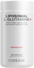 Suplemento Codeage Lipossomal L-Glutamina 1.000 mg 180 cápsulas Suplemento Codeage Lipossomal L-Glutamina 1.000 mg 180 cápsulas