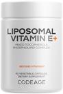 Suplemento Codeage Lipossomal Vitamina E 90 cápsulas Suplemento Codeage Lipossomal Vitamina E 90 cápsulas