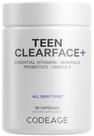 Suplemento Codeage Teen Clearface Adolescent 60 cápsulas Suplemento Codeage Teen Clearface Adolescent 60 cápsulas