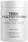 Suplemento Codeage Teen Multivitamin+Platinum 60 cápsulas