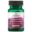 Suplemento Complexo de Ácido Hialurônico SWANSON 83mg 60 cápsulas