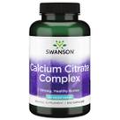 Suplemento Complexo de Citrato de Cálcio Swanson 250 mg 100 cápsulas