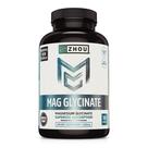 Suplemento Complexo de Glicinato de Magnésio Zhou 350 mg 180 cápsulas