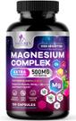 Suplemento complexo de magnésio Nature's Nutrition 500 mg 120 cápsulas