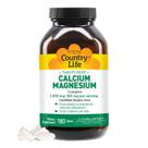 Suplemento Country Life Cálcio Magnésio 1000 mg/500 mg 180 comprimidos
