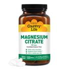Suplemento Country Life Citrato de Magnésio 250 mg 120 comprimidos