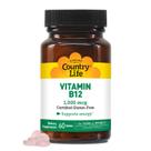 Suplemento Country Life Vitamina B12 1000mcg sublingual 60 comprimidos