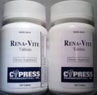 Suplemento Cypress Pharmaceutical Rena-Vite 100 comprimidos x 2 Suplemento Cypress Pharmaceutical Rena-Vite 100 comprimidos x 2