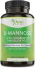 Suplemento D-Mannose Pure By Nature com cranberry 600 mg 120 ct