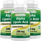 Suplemento de ácido alfa lipóico Best Naturals 200 mg 360 cápsulas