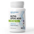 Suplemento de ácido alfa lipóico Puregen Labs 600 mg 180 cápsulas