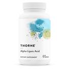 Suplemento de Ácido Alfa-Lipóico Thorne - 300mg - 60 Cápsulas - Desintoxicação Hepática
