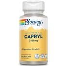 Suplemento de ácido caprílico de liberação sustentada Solaray Capryl