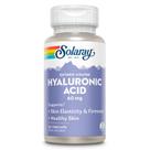 Suplemento de ácido hialurônico SOLARAY Triple Strength com vitamina C