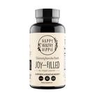 Suplemento de apoio ao humor Happy Healthy Hippie, cheio de alegria