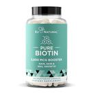 Suplemento de biotina natural da UE, 5000 mcg, cabelo, pele, unhas, 120 cápsulas