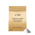 Suplemento de cálcio: ingredientes originais puros: lactato de cálcio 454g
