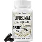 Suplemento de cálcio lipossomal AJAXERRUE AKG 1500 mg 60 cápsulas gelatinosas