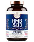 Suplemento de cápsulas HMB 1.000 mg + Vitamina D3 90 dias - 180 cápsulas