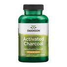 Suplemento de carvão ativado Swanson 120 cápsulas 520mg