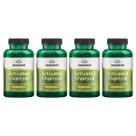 Suplemento de carvão ativado Swanson 520mg 120 cápsulas x4